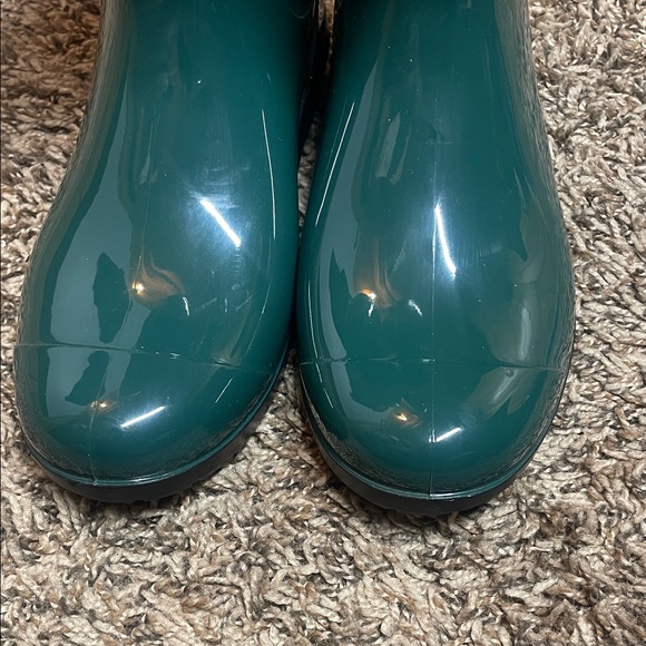 UGG Sienna Pine Green Rain‎ Boots size 7 - Picture 2 of 12